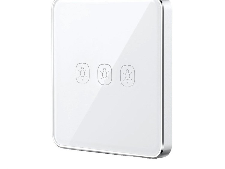 Фото 1 438031 Tervix Pro Line ZigBee Touch Switch (3 клавіші)