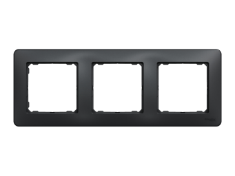 Рамка 3-постовая Чорний Sedna Design
SDD314803 Рамка 3-постовая Чорний Sedna Design
SDD314803